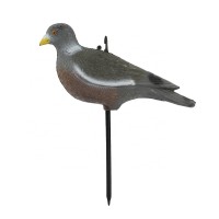 Full Body Plastic Pigeon Decoy With Built In Stake